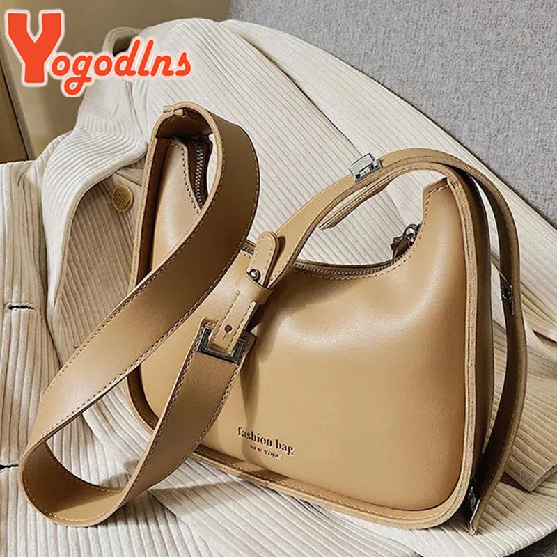 Half-moon Shoulder Bag For Women
