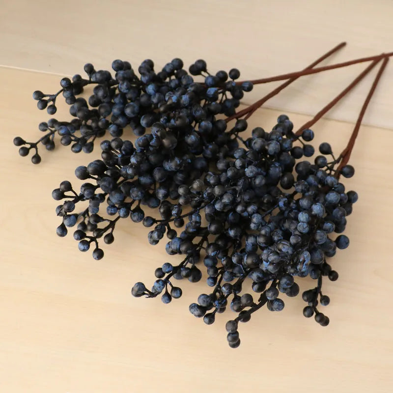 Artificial Black Fruit Home Table