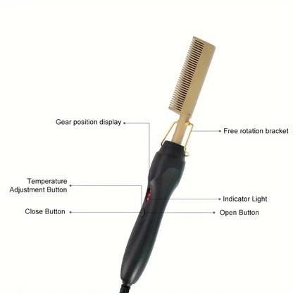 Ceramic 3 in 1 comb Electric