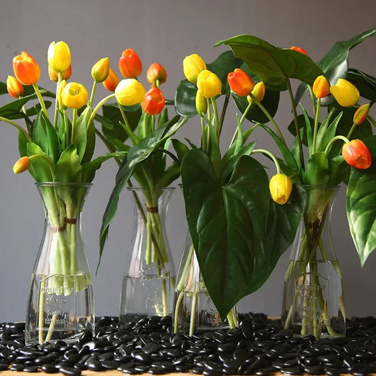 Five-headed Tulip  Bouquet  Home Decoration