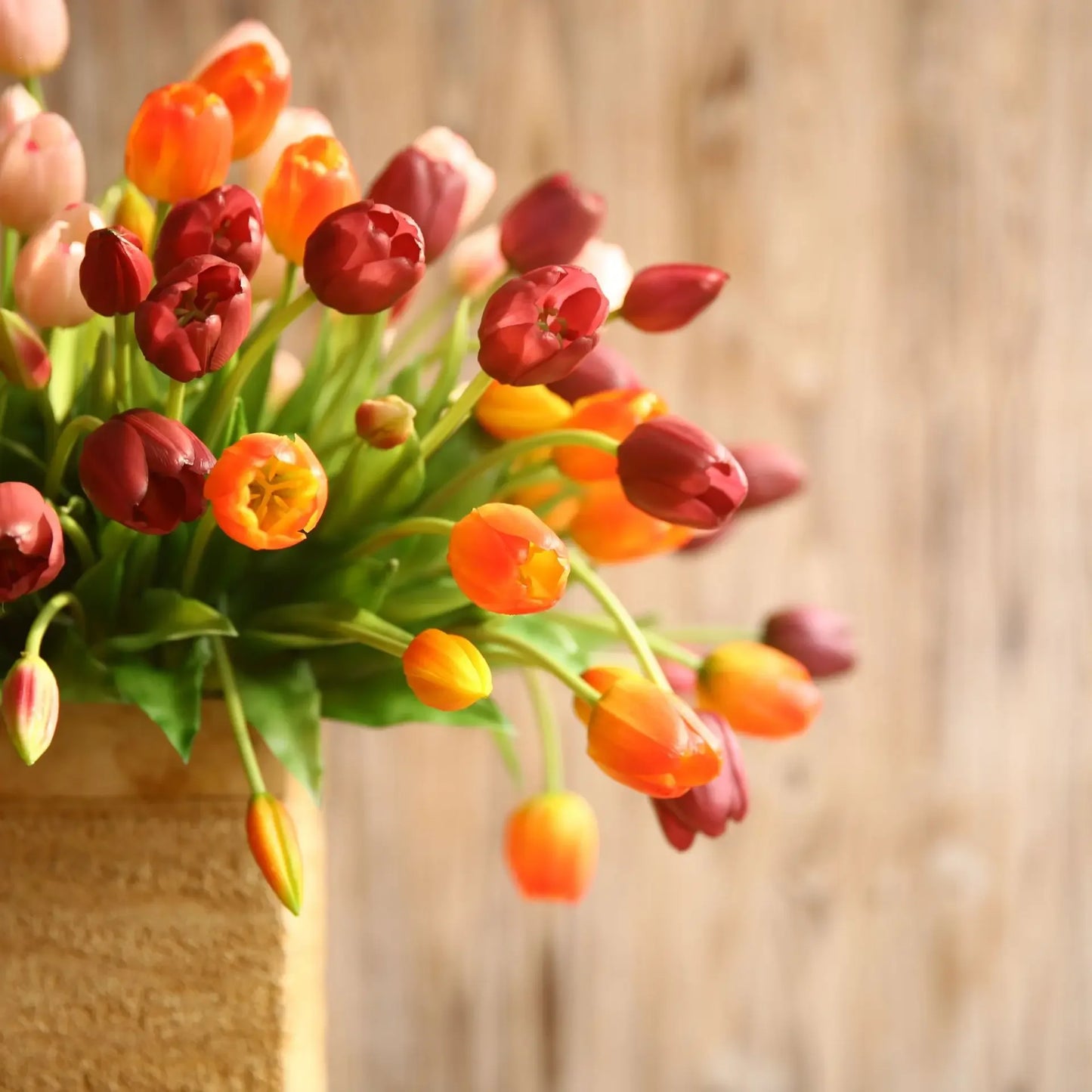 Five-headed Tulip  Bouquet  Home Decoration