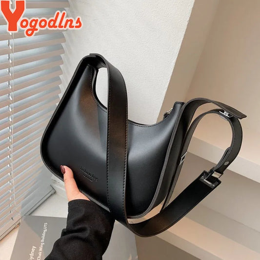 Half-moon Shoulder Bag For Women