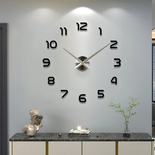 Large Wall Clock Quartz Decorative Kitchen Clocks