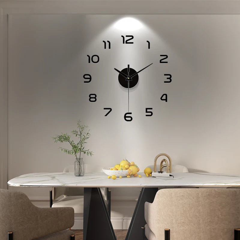 Large Wall Clock Quartz Decorative Kitchen Clocks